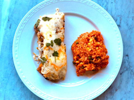 Black Bean and Butternut Squash Enchiladas
