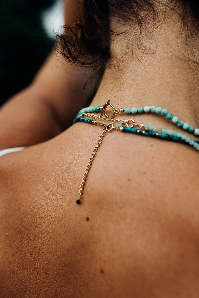 Thumbnail: Collier RESILIENCE Chrysoprase