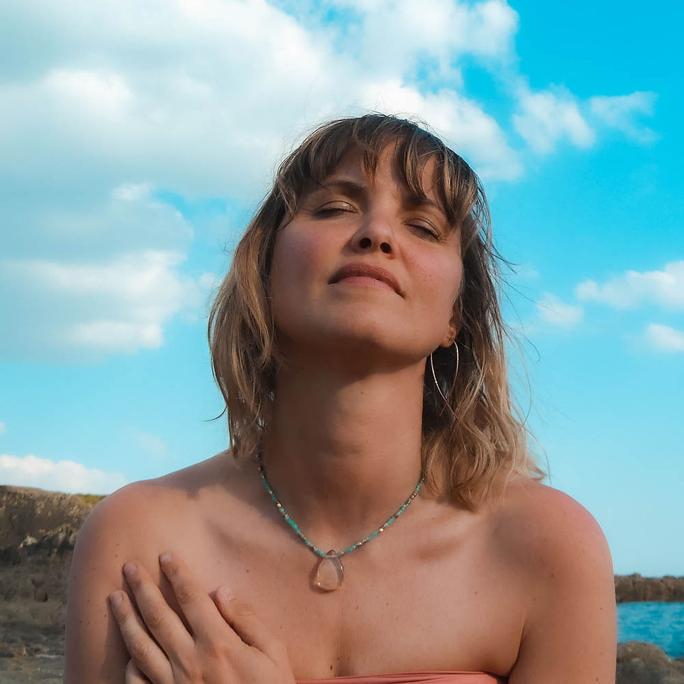 Miniature : collier pierre naturelle