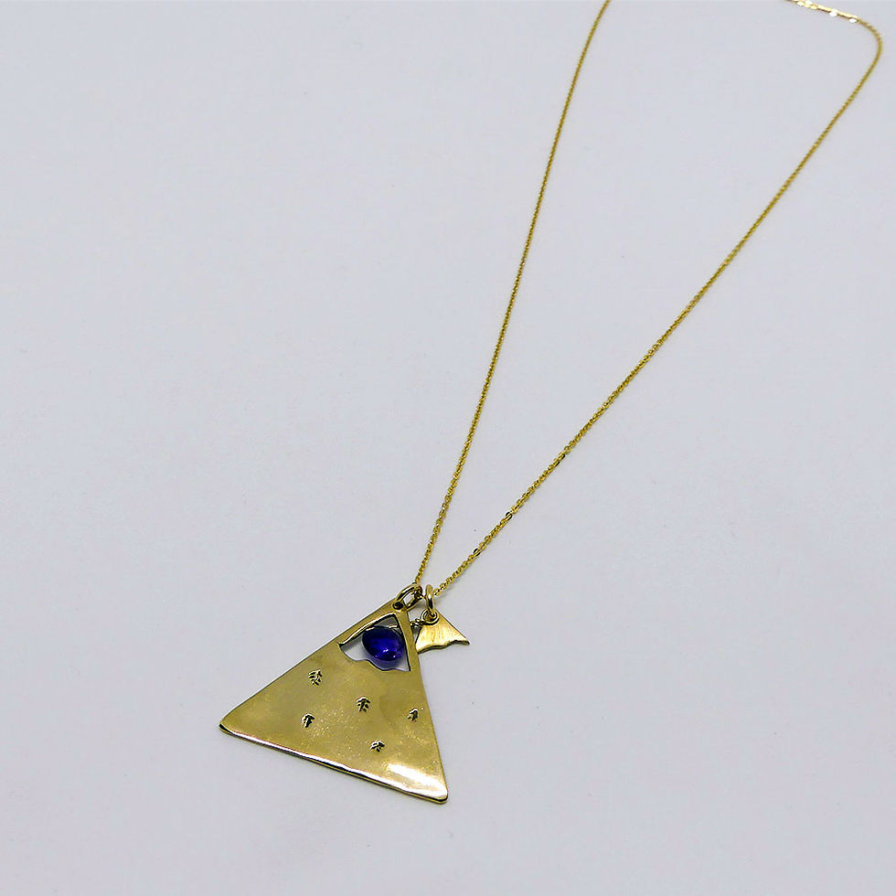 Thumbnail: Collier PIC DU MIDI made in pau france