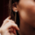 boucles d'oreilles bronze et nacre made in france