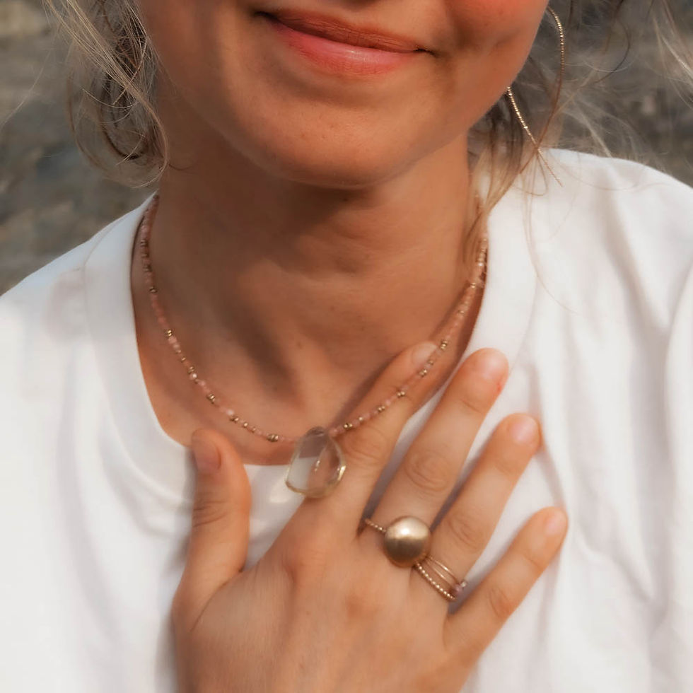 Miniature : collier pierre naturelle
