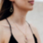 boucles d'oreilles goutte bronze made in france