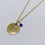 Miniature : collier signe astrologique bronze made in france fait main