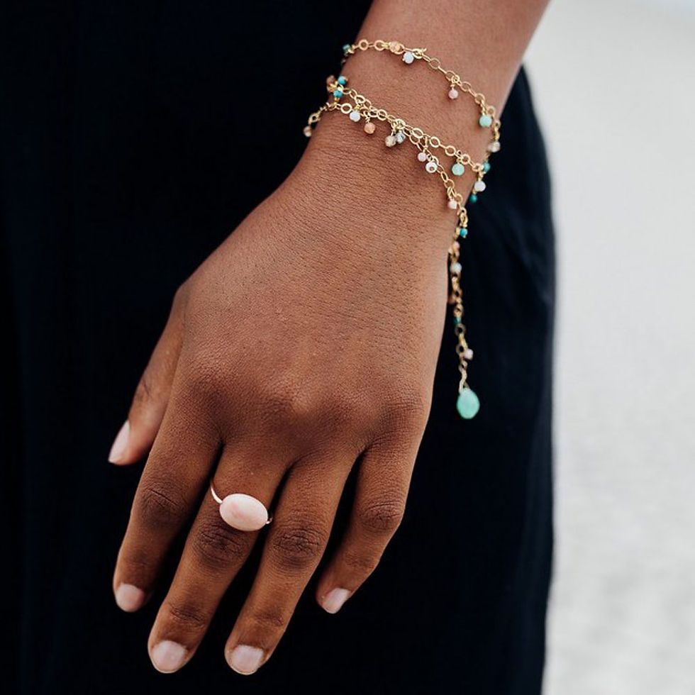 Thumbnail: bracelet pierres naturelles made in france