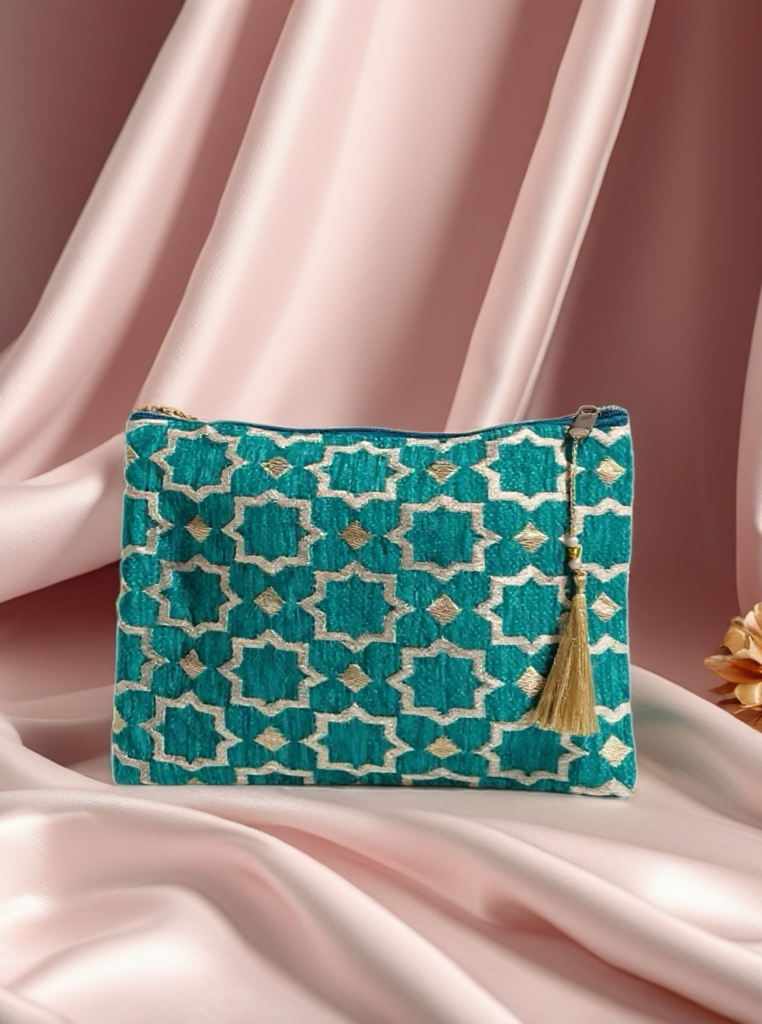 Geometric Teal Mint