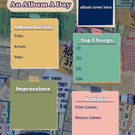 An Album a Day: Listen with Us!