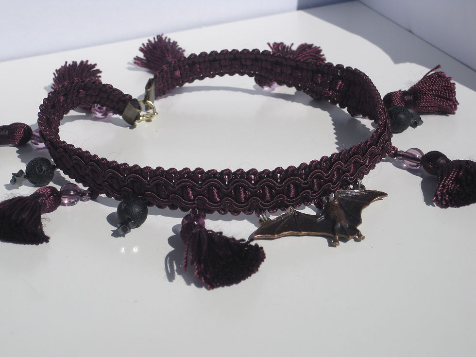 Thumbnail: Gothic Bat Choker