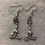 Thumbnail: Yogini amethyst earrings 