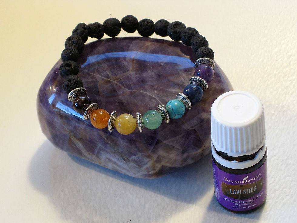 Thumbnail: Chakra Lava Bracelet