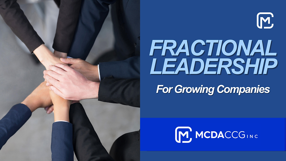 Fractional Leadership for Growing Companies: When to Consider a CMO, CFO, or COO