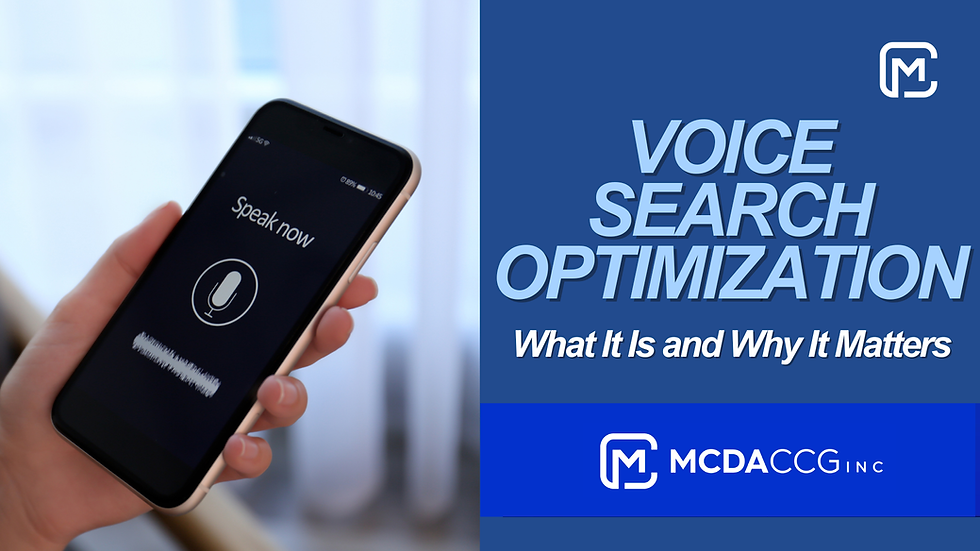 Voice Search Optimization: What It Is and Why It Matters for Small Businesses