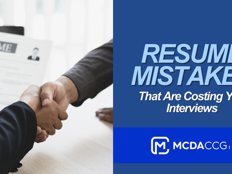 Resume Mistakes That Are Costing You Interviews