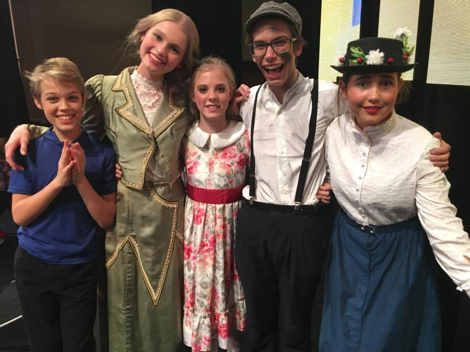 Mary, the kids and their (real) parents