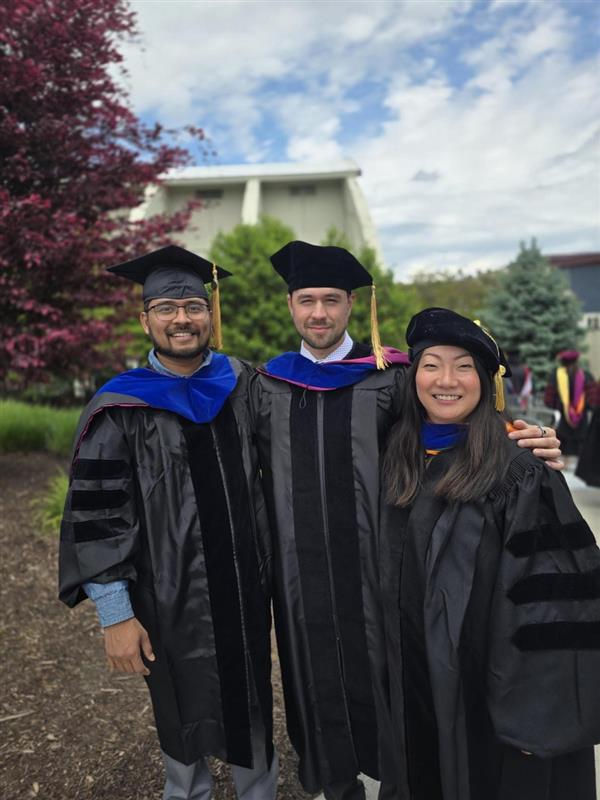 Sahitya and Colin Graduated! 