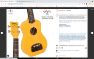 Furtados is the exclusive dealer of Kohala in the region. We stand by our commitment to provide only the most exceptional and high-quality instruments to our customers.As a brand manager for Kohala Ukulele my job was to design a detailed product description to promote brand to customers.