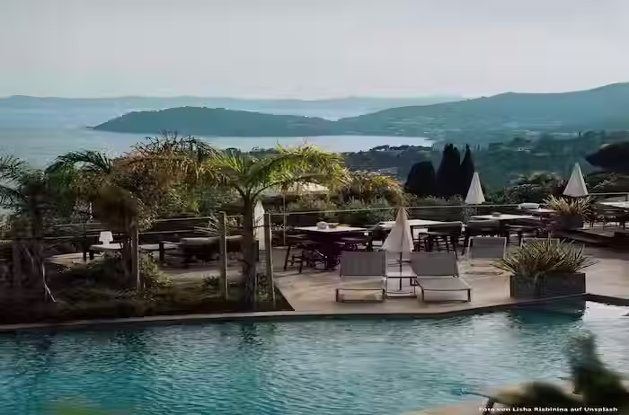 Aussicht über die Coté Azur