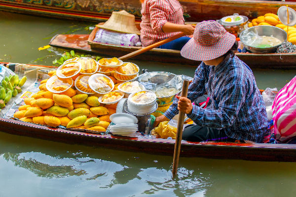 floating market