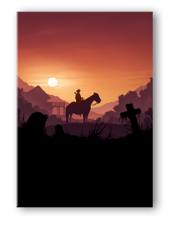 Red Dead Redemption Poster | Chromaplate