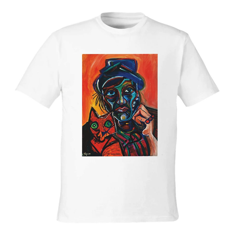 Blues Man T-shirt (mens)