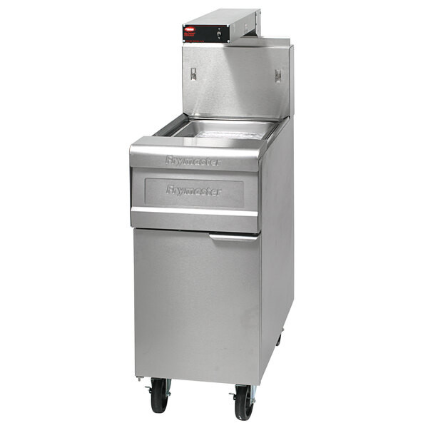 Frymaster 15MC + FWH-1 15 1/2″ Stainless Steel Spreader Cabinet for D50G and SM5