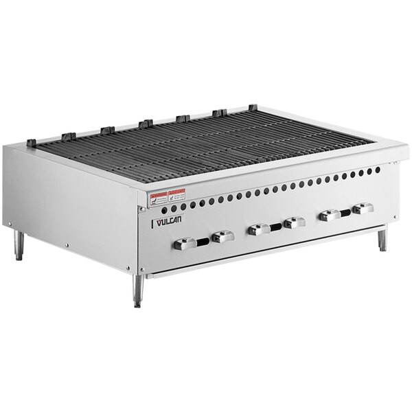 Vulcan VCRB36-1 Natural Gas 36″ Low Profile Radiant Charbroiler – 87,000 BTU