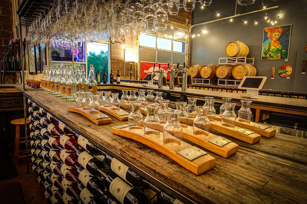 Thumbnail: W Series Stemware Rack (metal wall mounted wine glass storage)