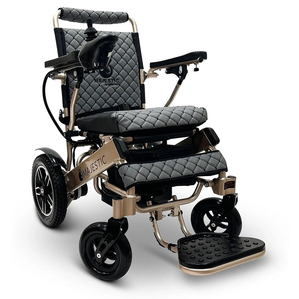 Thumbnail: ComfyGO Mobility MAJESTIC IQ-8000 Remote Controlled Lightweight