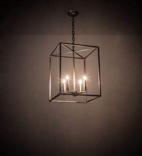Meyda 16" Square Kitzi Box Pendant