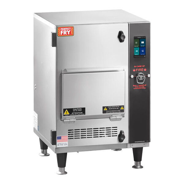Perfect Fry PFC500-240V/1PH PFC Semi-Automatic Ventless Countertop Deep Fryer