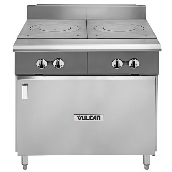 Vulcan V2FT36B-LP V Series Liquid Propane 36″ Heavy-Duty Range with 2 French Pla