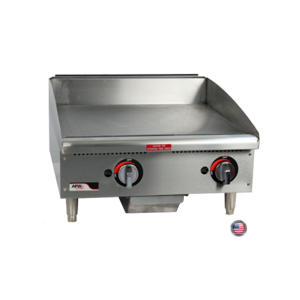 APW Wyott GGT-48S Workline Thermostatic Gas Griddle