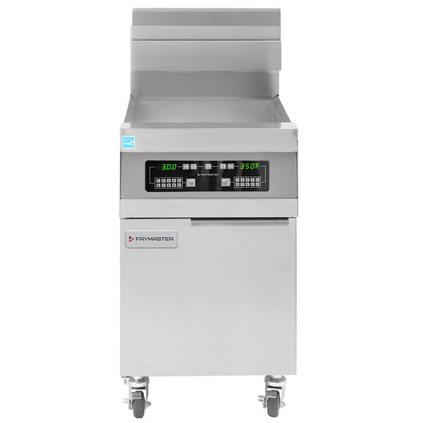Frymaster 11814G Natural Gas 63 lb. High Production Floor Fryer with Digital Con