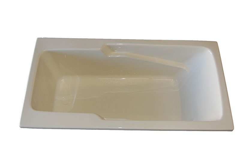 American Acrylic 60" x 30" Soaker Armrest Bathtub - BRA30S