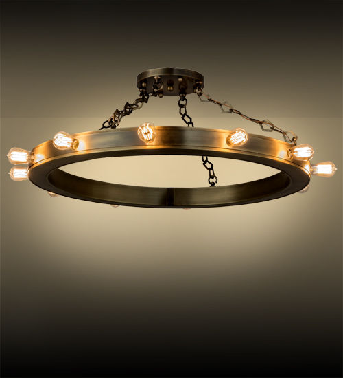 Meyda 40" Wide Helm Pendant