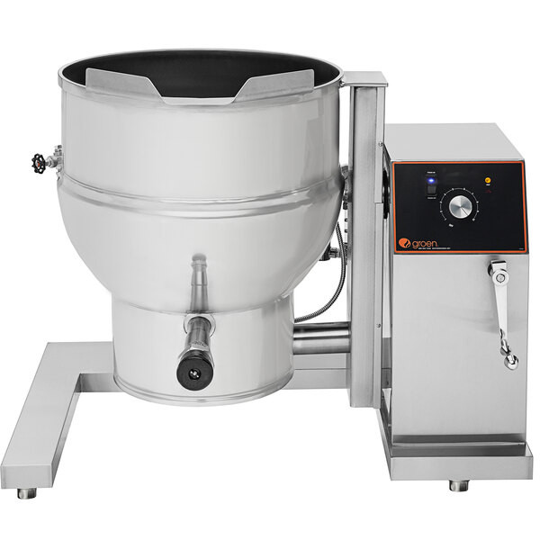 Groen DEE/4-40C 240/1 Stainless Steel 40-Gallon Steam Jacketed Tilting Electric