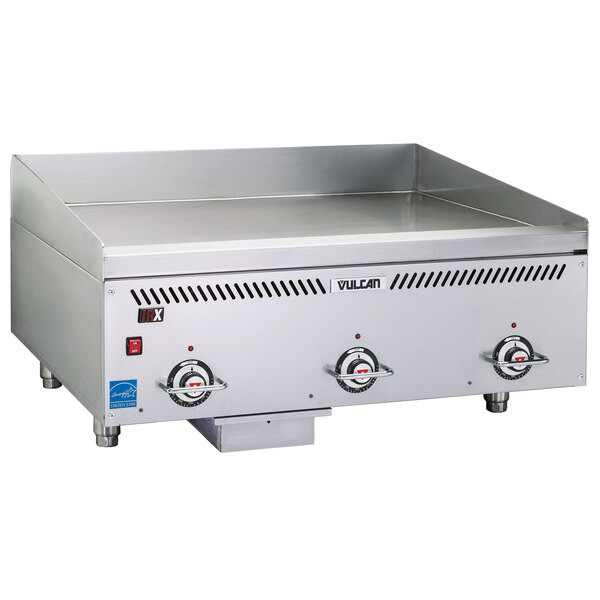 Vulcan VCCG36-IC Liquid Propane 36″ Griddle with Infrared Burner and Rapid Recov