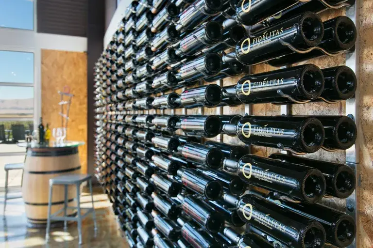 Thumbnail: W Series Wine Rack 6 (metal wall mounted storage kit)