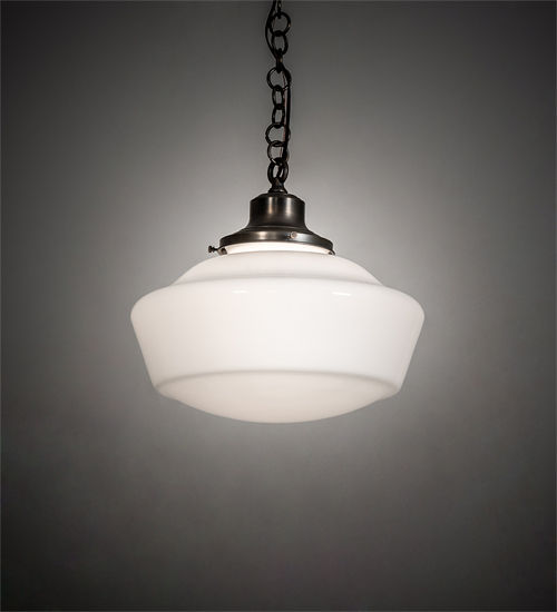 Meyda 16" Wide Revival Schoolhouse Pendant — MEY-158020