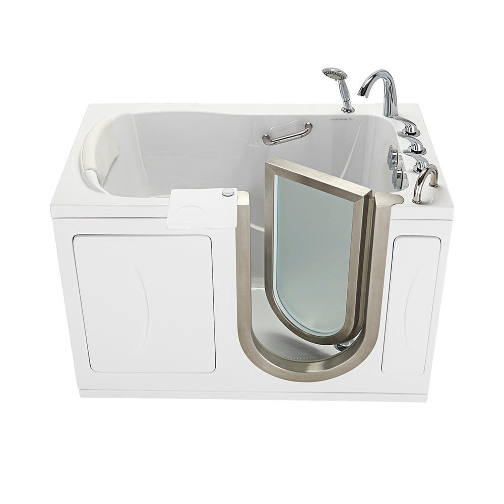 Ella's Bubbles Ella Elite 30"x52" Acrylic Soaking Walk-In-Bathtub — 31085P