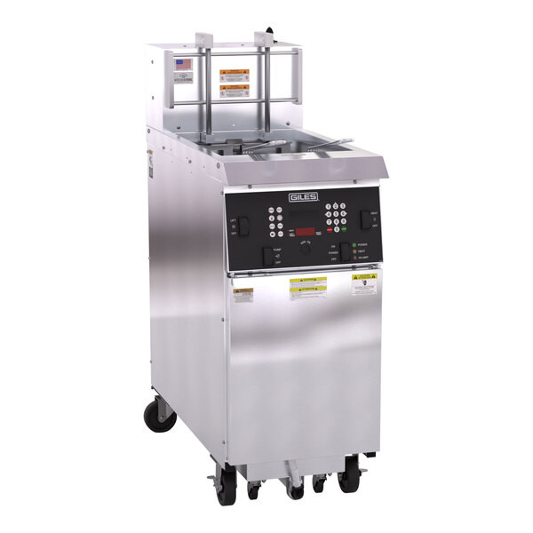 Giles GBF-50 240/1 50 lb. Electric Bankable Fryer 240V, 1 Phase