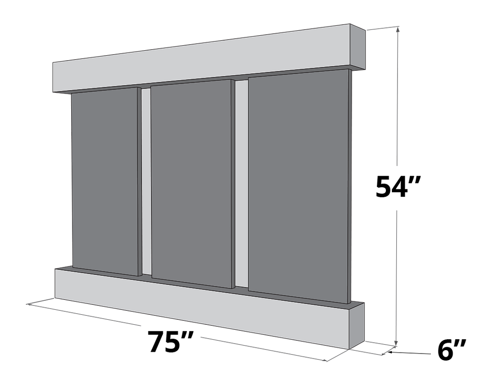 Thumbnail: Adagio Olympus Falls - Indoor Wall Fountain