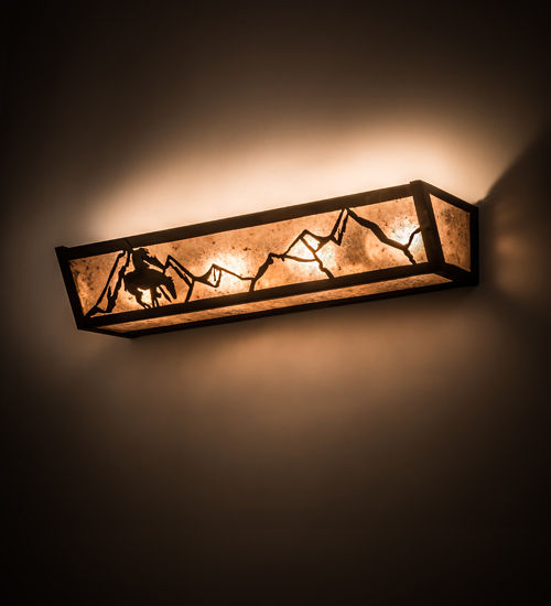 Meyda 24" Wide Trails End Vanity Light