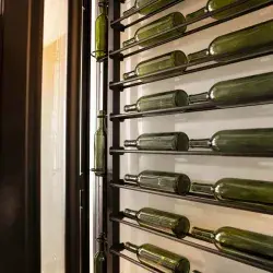 Thumbnail: Evolution Low Profile Post Kit 10 1C (ultra slim floor-to-ceiling wine rack syst