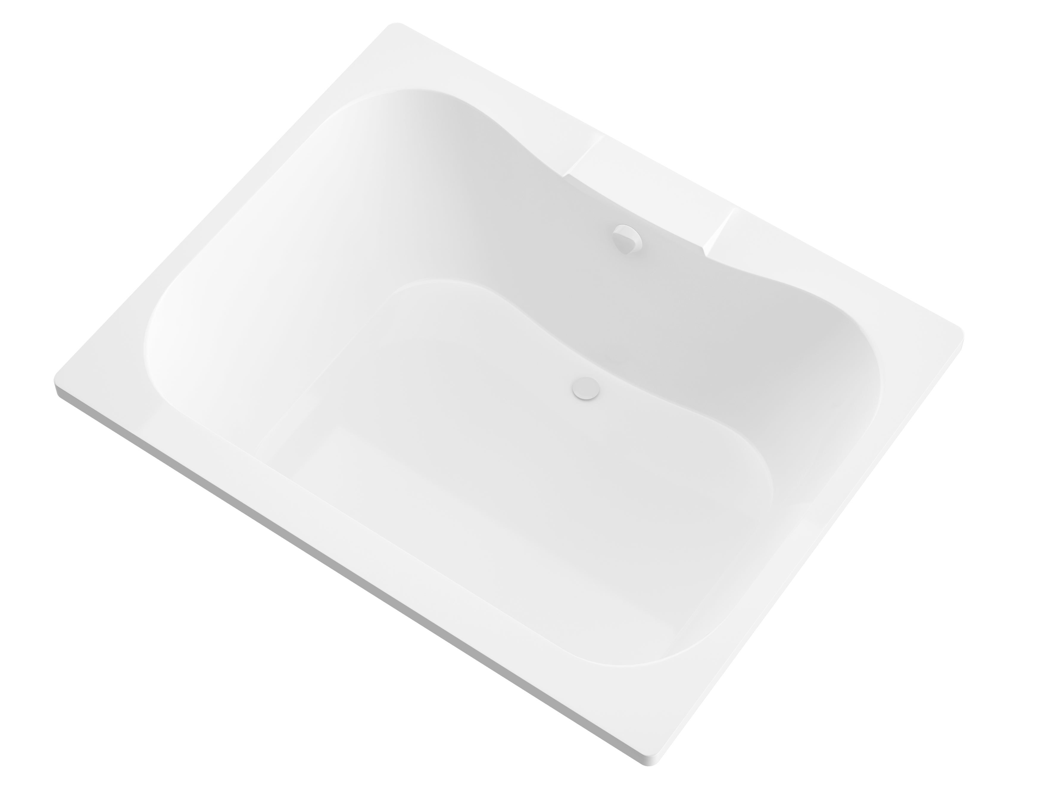 Atlantis Whirlpools Neptune 48 x 60 Rectangular Soaking Bathtub 4860NS