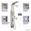 Thumbnail: Niagara 64 in. 2-Jetted Full Body Shower Panel with Heavy Rain Shower and Spray 