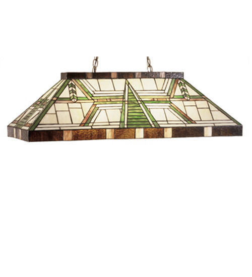 Meyda 39"L Dana House Oblong Pendant