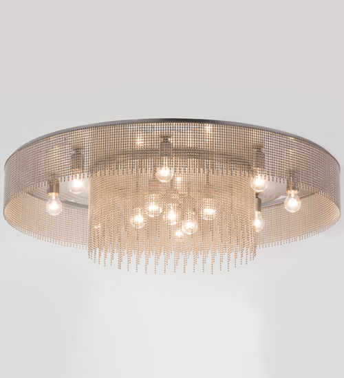Meyda 48" Wide Ball Chain Chandelier