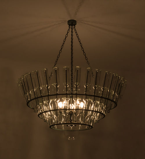 Meyda 56"W Tuscan Vineyard 3 Tier Chandelier