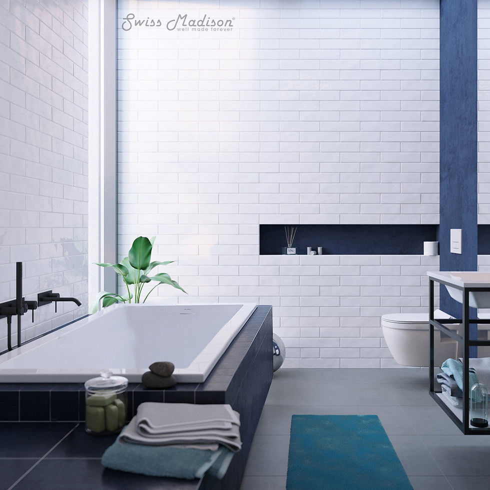 Thumbnail: Swiss Madison - well made forever Voltaire 60 x 36 Reversible Drain